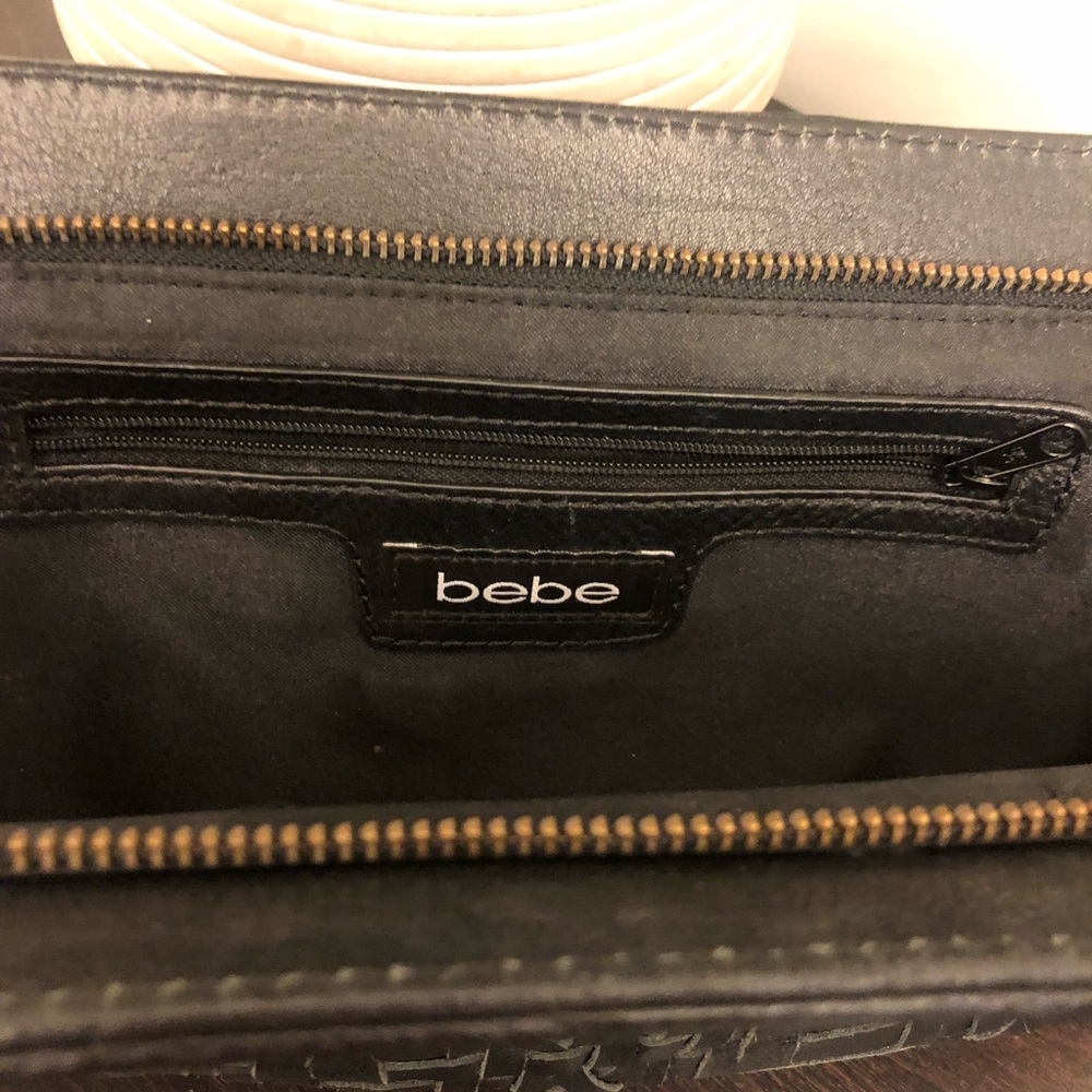Bebe Black clutch - Picture 4 of 8